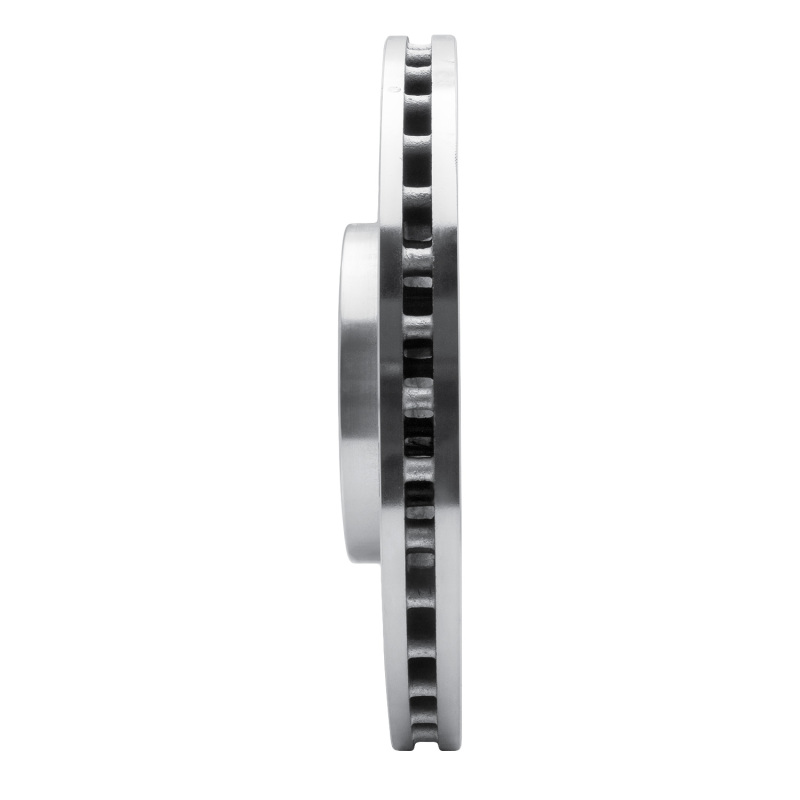 Mercedes-Benz GL350 Brake Rotor (1) - Front Left - R1 Concepts - Drilled & Slotted - Silver - `13-`19